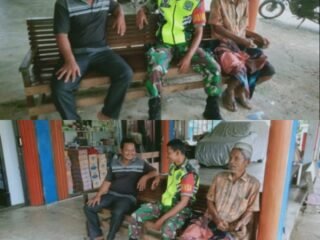 Senyum Ramah Babinsa Tingkatkan Keakraban Bersama Warga Binaan