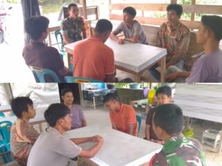 Babinsa Posramil 05/Pante Ceureumen Rangkul Remaja di Bulan Hikmah, Tekankan Bahaya Balap Liar