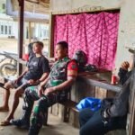 Pererat Silaturahmi, Babinsa Koramil 1203-04/Simpang Hulu Laksanakan Komsos di Desa Labai Hilir