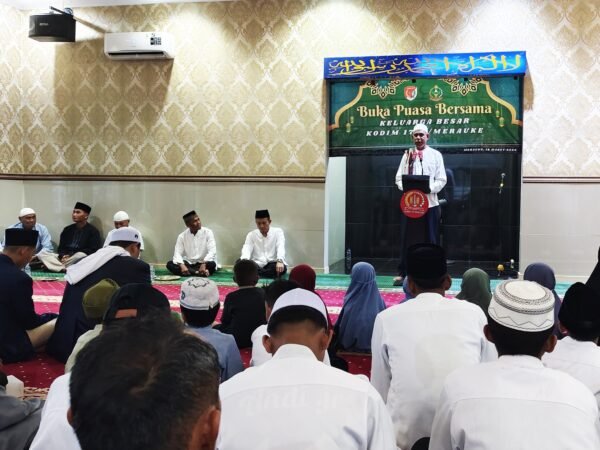 Momentum Ramadan, Kodim 1707/Merauke Perkuat Silaturahmi