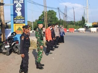 Pengamanan Idul Fitri di Barito Kuala, Aparat Gabungan Pastikan Kondusifitas Wilayah