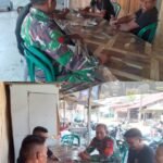 ‎Momentum Lebaran, Babinsa Woyla Barat Pererat Silaturahmi Bersama Pemuda Desa