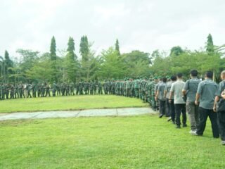 Apel Pascacuti Lebaran, Danrem 012/TU Apresiasi Kedisiplinan Personel