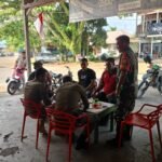 Babinsa Jaya dan Posramil Indra Jaya Sosialisasikan Wawasan Kebangsaan kepada Masyarakat