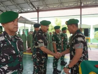 29 Personil Kodim 1015/Sampit Ikuti Upacara Korps Raport Kenaikan Pangkat