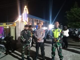 Di Balik Kekhusyukan Kamis Putih, TNI-Polri Hadir Jamin Keamanan Umat di Soe