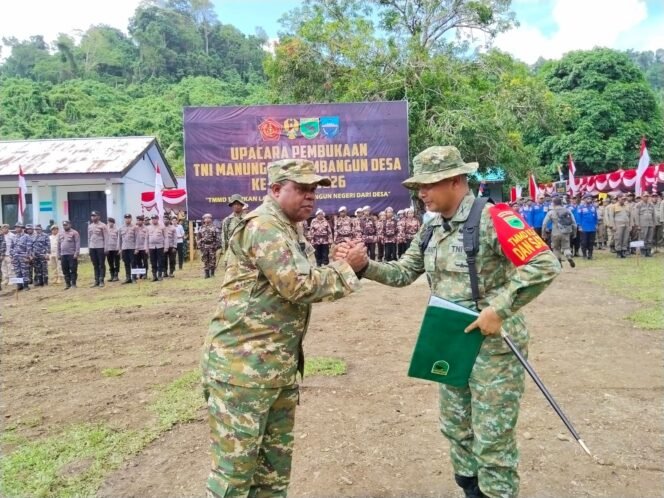 
					TMMD Ke-128 Fokus Bangun Infrastruktur, Akses Warga Ditingkatkan