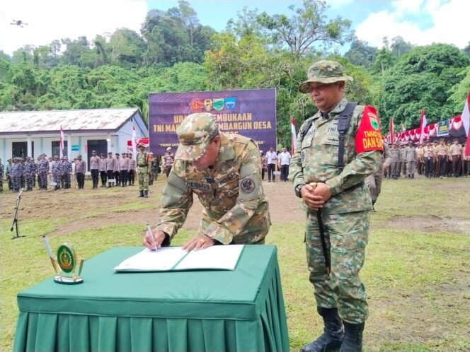 
					TMMD Ke-128 Kodim 1801/Manokwari Resmi Dibuka, Sinergi TNI–Pemda Diperkuat