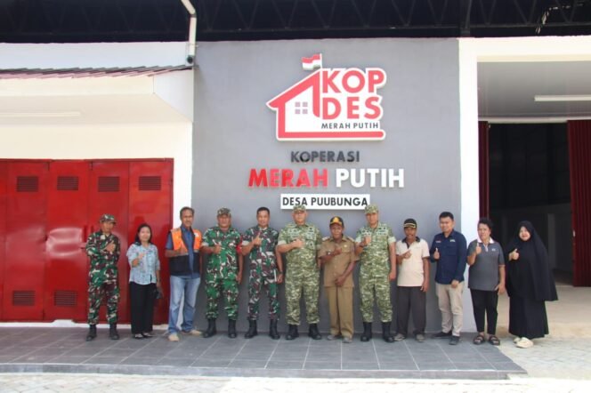 
					KUNJUNGAN KERJA TIM PENGAWAS DAN EVALUASI (WASEV) PERCEPATAN PEMBANGUNAN KOPERASI DESA/KELURAHAN MERAH PUTIH (KDKMP) DI WILAYAH TERITORIAL KODIM 1412/KOLAKA