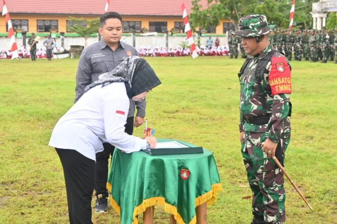 
					Komitmen TNI–Pemda Ditegaskan di Awal TMMD Ke-128 Kodim 1014/Pbn