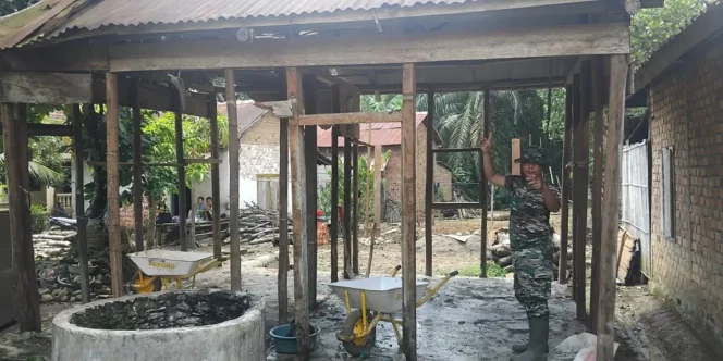 
					TMMD Ke-128 Hadirkan Harapan Baru: Rumah Nenek Kusuma Dibangun Kembali dari Nol