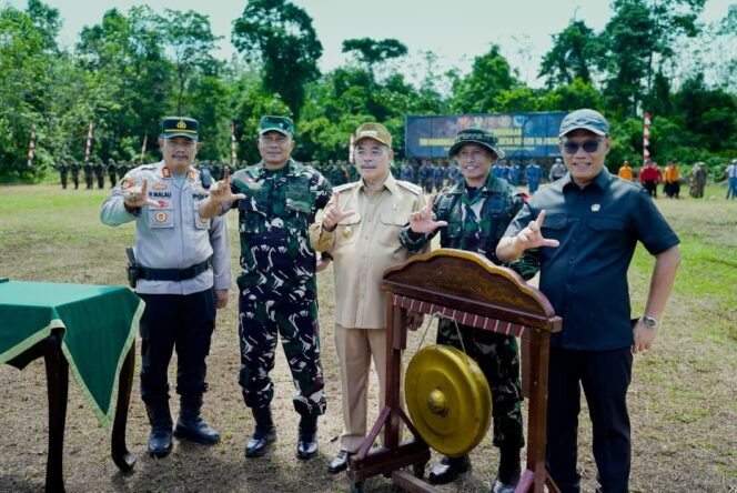 
					Pemukulan Gong Tandai Dimulainya TMMD Ke-128 di Lahat, Sinergi TNI–Pemda Kian Diperkuat