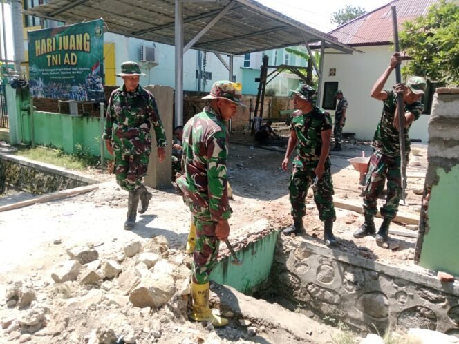 
					Koramil 1608-04/Woha Benahi Pangkalan, Tingkatkan Kenyamanan Lingkungan Kerja