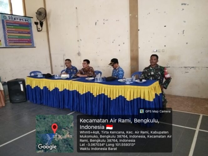 
					Kodim 0428/Mukomuko Menghadiri Dan Mendampingi Penilaian Lomba Desa Sekecamatan Air Rami