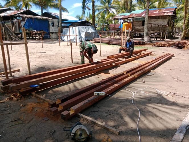 
					TMMD Ke-128 Hadirkan Hunian Layak dan Fasilitas MCK untuk Warga Keakwa