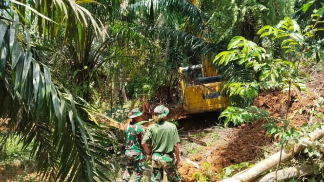 
					TMMD Ke-128 Buka Akses Baru, Jalan 8 Km di Lubuk Lagan Mulai Dikerjakan