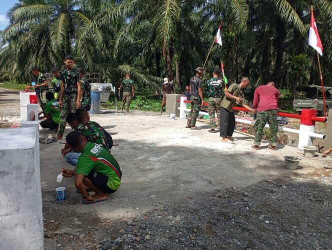 
					Jembatan Aramco Segera Difungsikan Usai Tahap Pengecatan Rampung