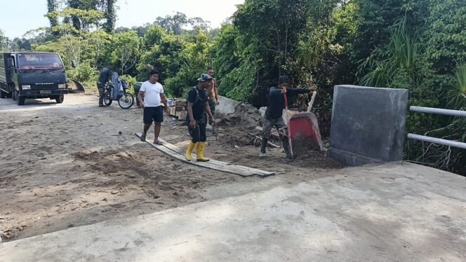 
					Korem 012/TU Dorong Percepatan Pembangunan Jembatan Aramco di Ketapang II dan III