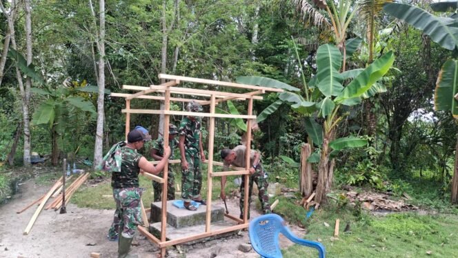 
					Dengan Kerjasama Tim, TMMD Ke-128 Berjalan Optimal