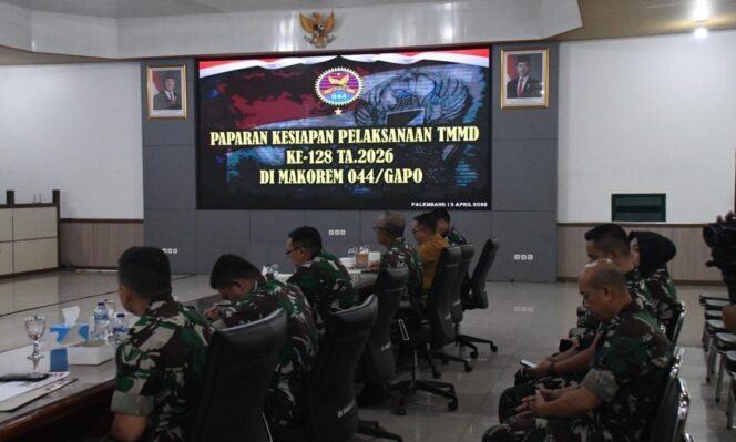 
					Paparan kegiatan TMMD ke-128