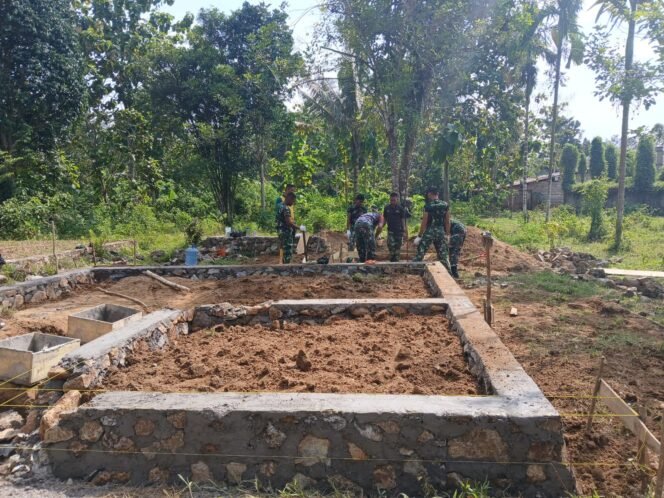 
					Baru 4 Hari, Pondasi Rumah Hasruddin di Program TMMD ke-128 Kodim 1430/Konut Sudah Capai 8 Persen