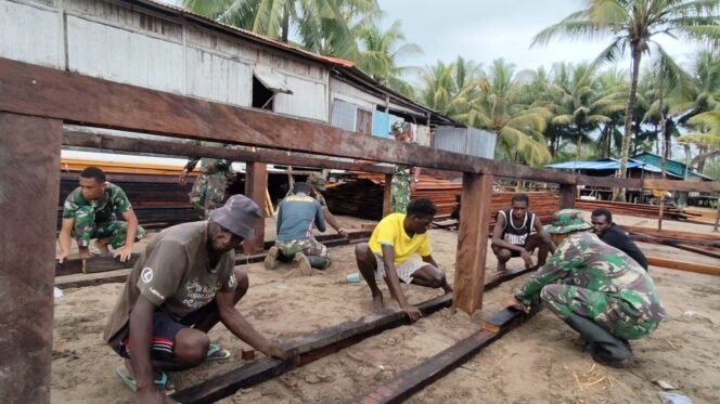 
					Satgas TMMD Kejar Target, Optimistis Rumah Warga Rampung Tepat Waktu