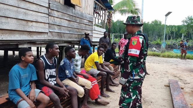 
					Komsos Jadi Kunci, Satgas TMMD Bangun Kepercayaan Warga