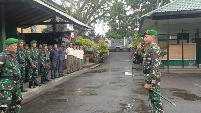 
					Arahan Tegas Dandim Tabanan: Atur Kendaraan Dinas, Jaga Kesehatan, dan Dukung Program KDMP