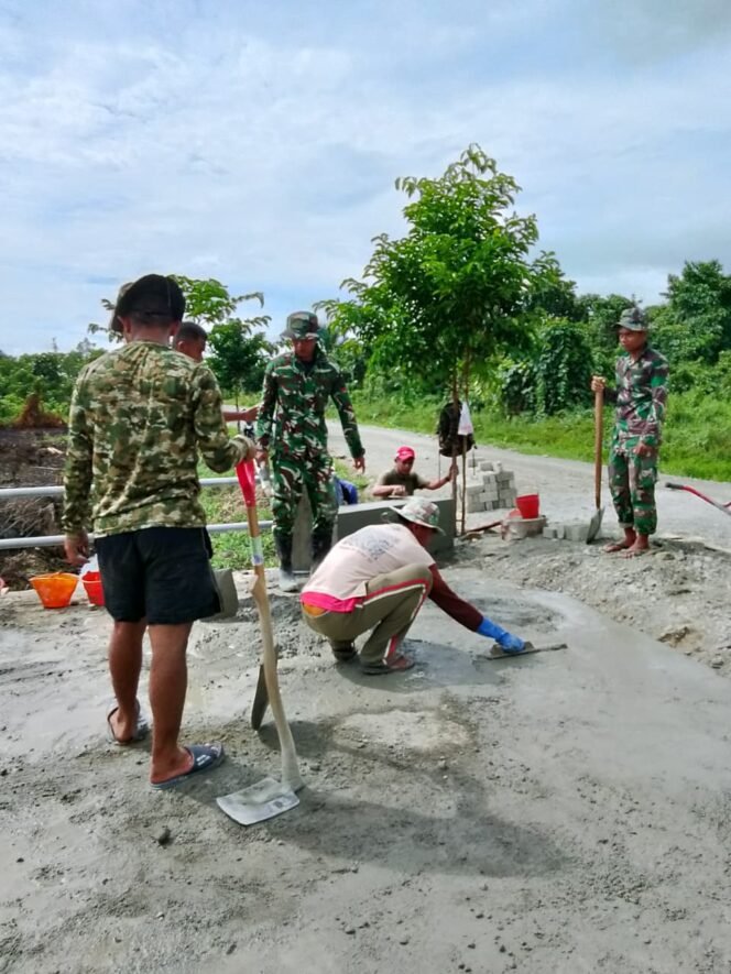 
					Sentuhan Akhir Penuh Presisi, Jembatan Perintis Garuda Masuki Tahap Pengacian