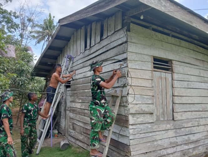 
					Progres Minggu Pertama, Rumah Pak Tatang Jadi Sasaran Pembangunan TMMD