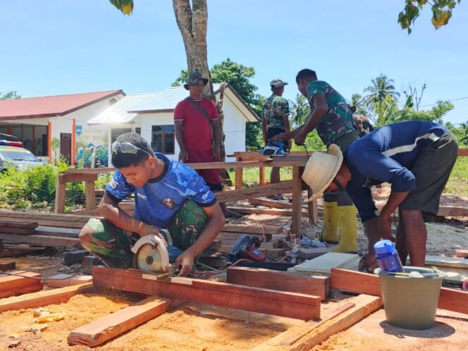 
					Tak Hanya Cepat, Satgas TMMD ke-128 Kodim 1801/Manokwari Utamakan Kualitas Demi Kenyamanan Warga