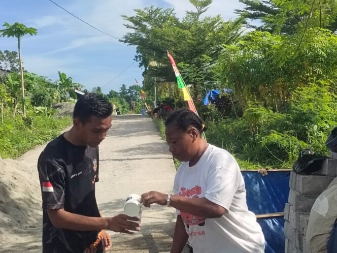 
					Sederhana Namun Bermakna, Dukungan Mama-Mama Jadi Penyemangat Satgas TMMD Kodim 1801/Manokwari